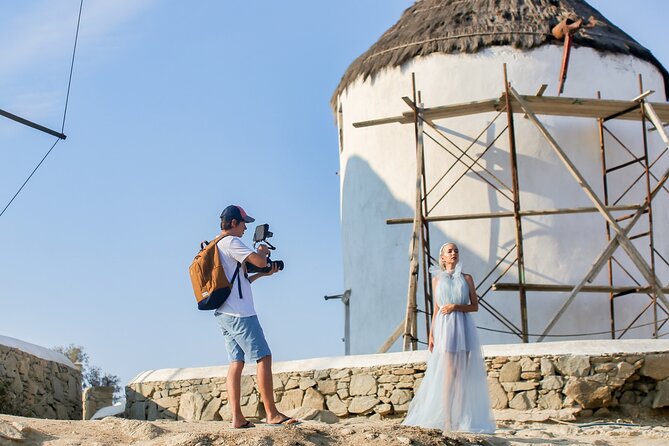 1 Hour Private Photo Session In Mykonos - Photos, editing, and the extra video clips
