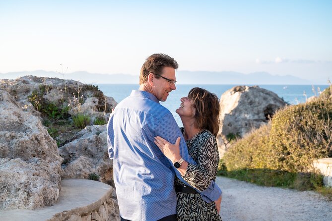 1 Hour Private Photoshoot in Rhodes - Kato Petres Beach at sunset