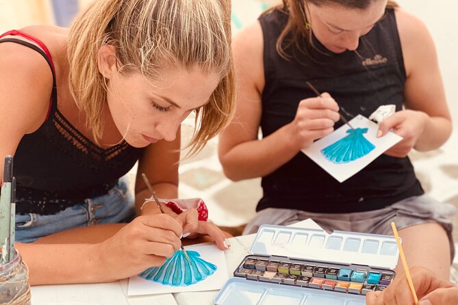 1 Hour Watercolor Workshop in Parikia Paros! - Five useful things to know before you book