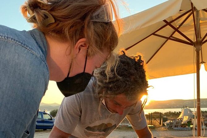 3-Hour Marble Workshop Creating your own Souvenir out of ( Paros ) Marble - The satisfaction of making a recognizable object