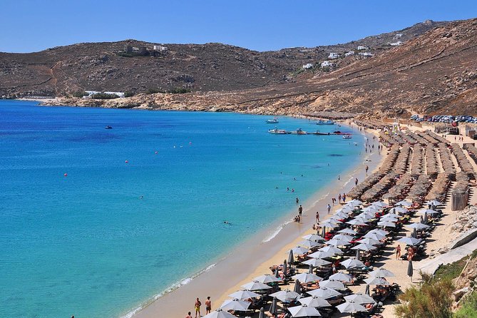 3 Hour Private Cruise – South Coastline Of Mykonos - Psarou and the polished west end of Mykonos