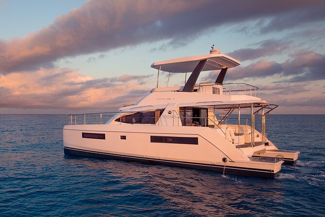 3-Hours Sunset Catamaran Cruise with Dinner all Inclusive - Seeing Rhodes Old Town from the sea