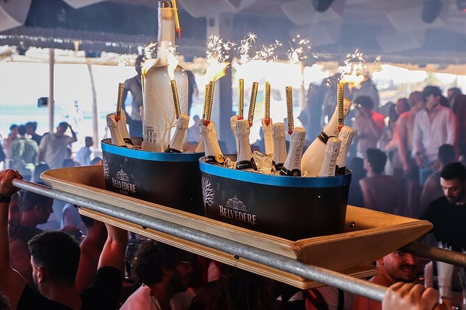 4 Hour Day Party at Beach Clubs in Mykonos - Pickup from hotels, villas, ports, and airports