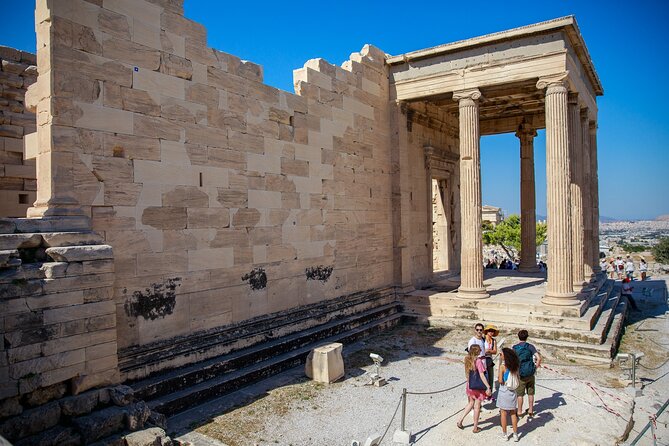 Acropolis & Athens Highlights with Food Tasting - Entering through the Propylaea