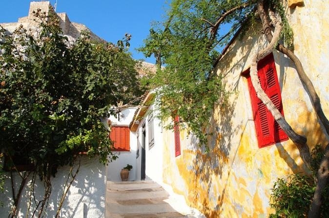 Acropolis monuments, Parthenon and Plaka, Monastiraki walking tour - The Roman Agora and the Tower of the Winds