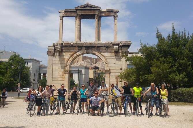 Acropolis & Parthenon Tour and Athens Highlights Bike tour - Reaching the Acropolis by bike, then changing to walking shoes