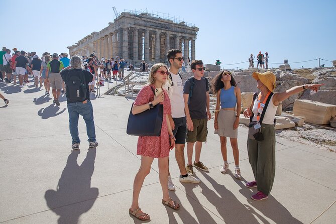 Acropolis Walking Tour, Including Syntagma Square & City Center - The Temple of Olympian Zeus sets up the ancient story