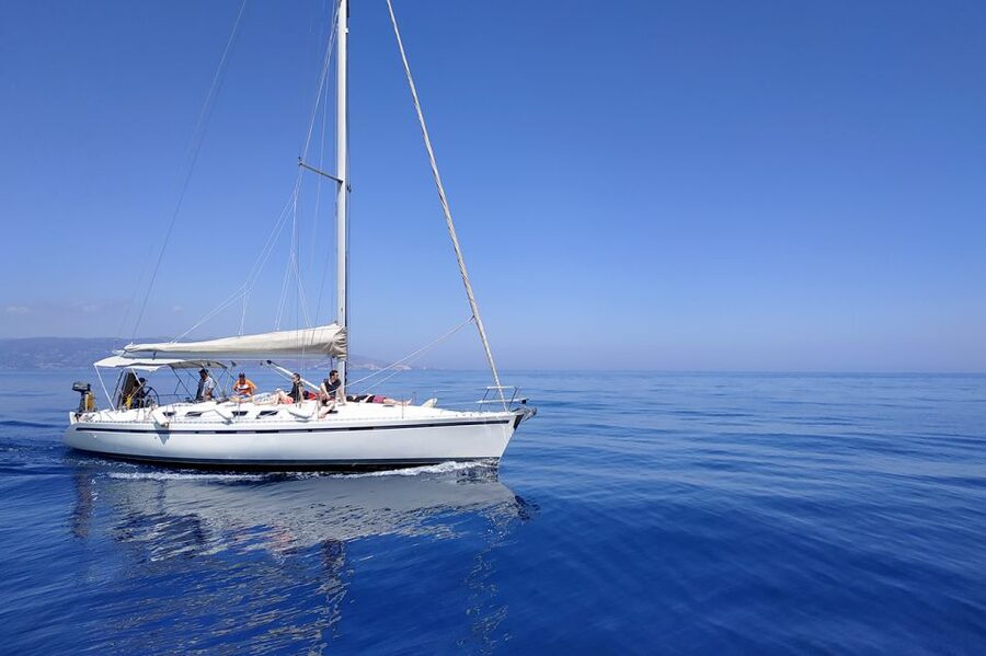 Agia Galini: South Crete Sailing Trip with Optional Lunch - Swimming, snorkeling, and time on the beach