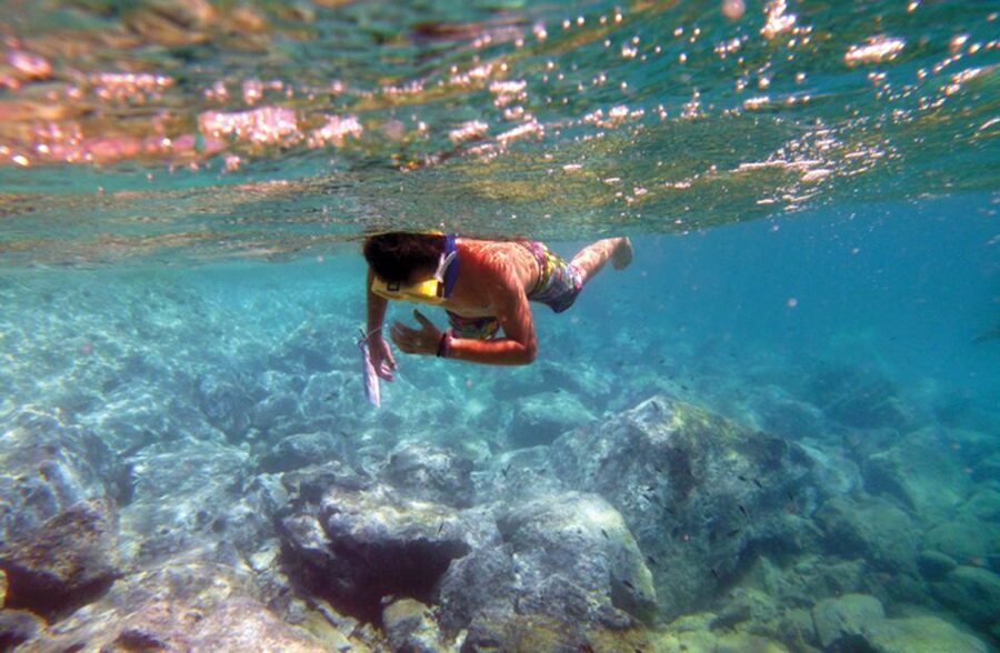 Agia Galini: South Crete Sailing Trip with Optional Lunch - Paximadia and the first stretch of open water