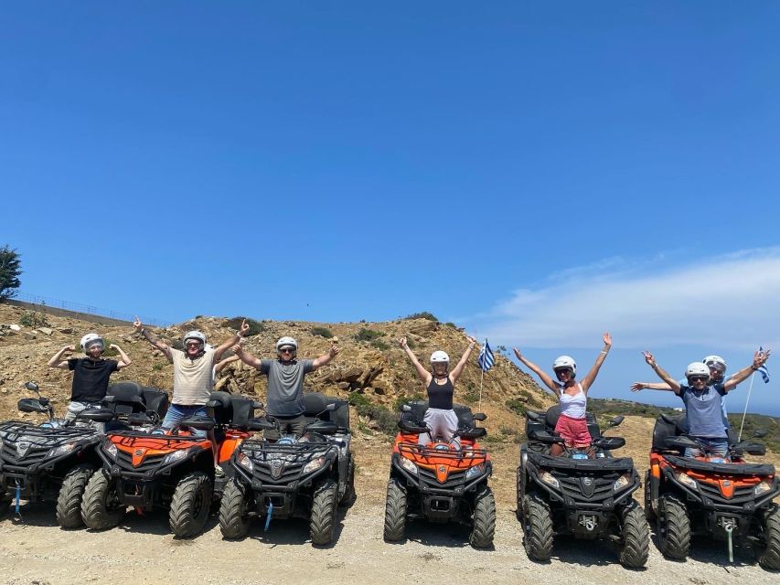 Agia Pelagia Crete Quad Bike authentic backland Tour - Riding from Agia Pelagia into the hills
