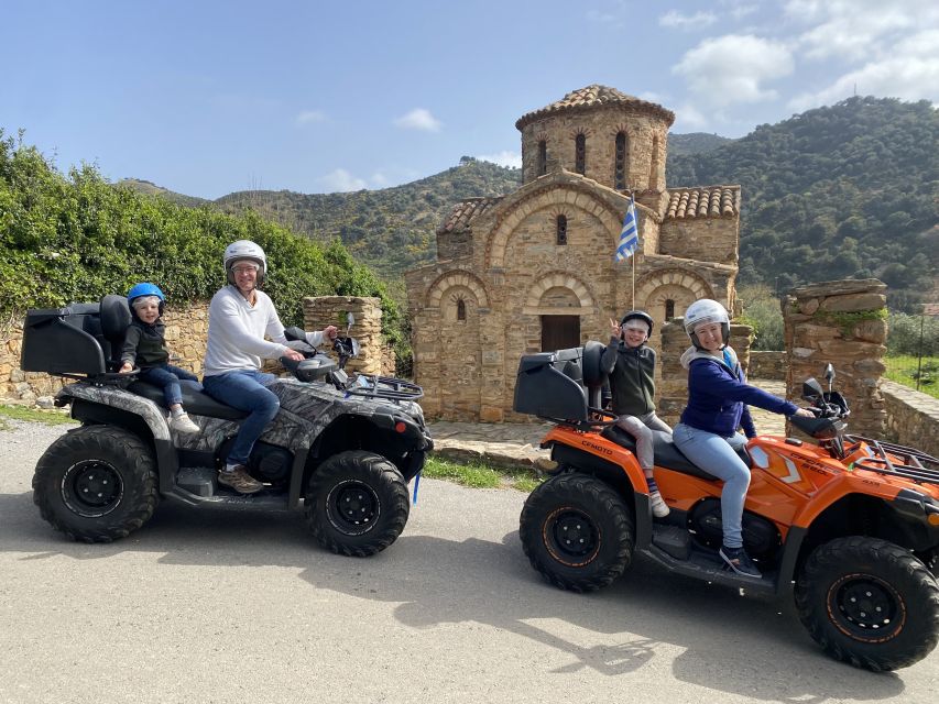 Agia Pelagia Crete Quad Bike authentic backland Tour - Achlada and the olive mill