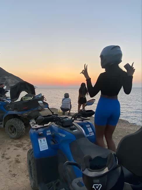Agia Pelagia: Sunset or Morning Quad Tour & Ghost Town Visit - Achlada’s abandoned village and old stone cottages