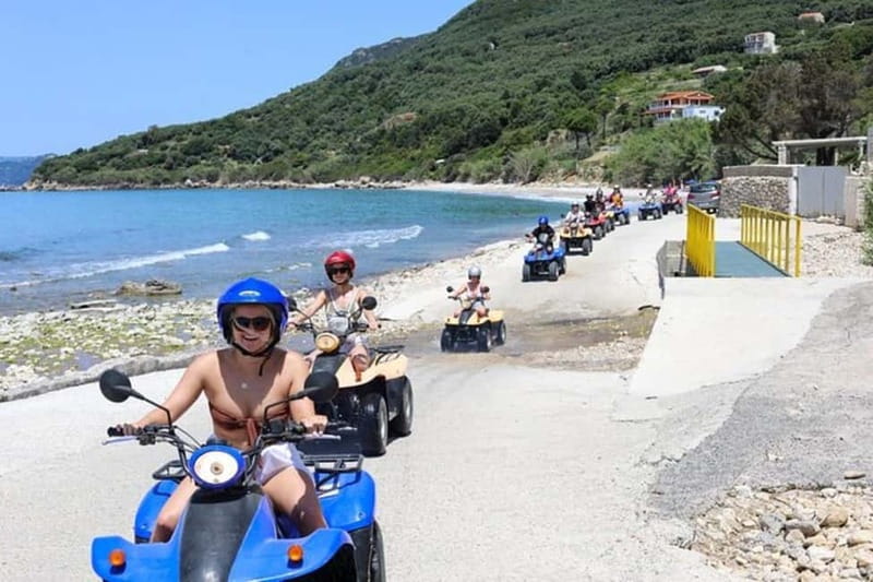 Agios Gordios: Corfu ATV Quad Tour with Lunch at Pink Palace - The First 30 Minutes: Getting Comfortable on the Quad