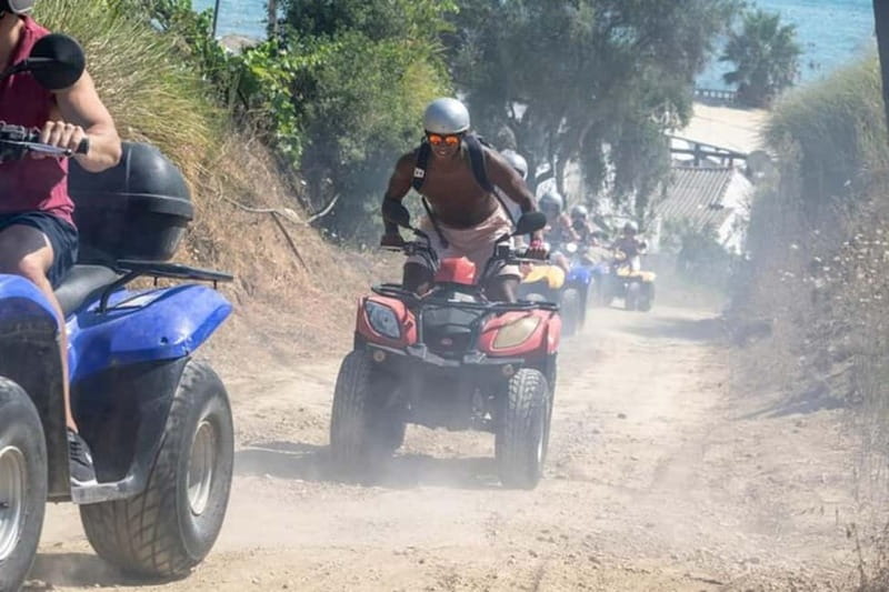 Agios Gordios: Corfu ATV Quad Tour with Lunch at Pink Palace - The Final Hour and Return to Agios Gordios