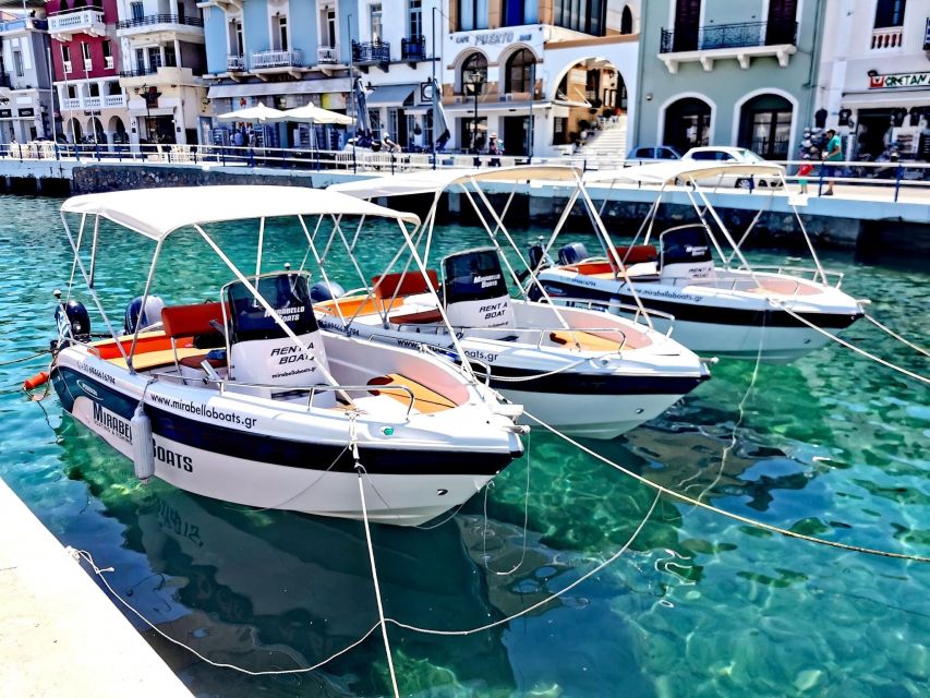 Agios Nikolaos: Motorboat or Speedboat Rental - Key points before you book