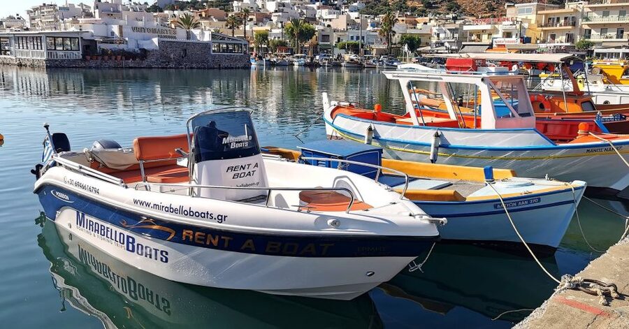 Agios Nikolaos: Motorboat or Speedboat Rental - Elounda as part of the four-hour route