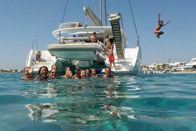 All-Inclusive Catamaran Day Cruise - A Greek lunch served on the catamaran