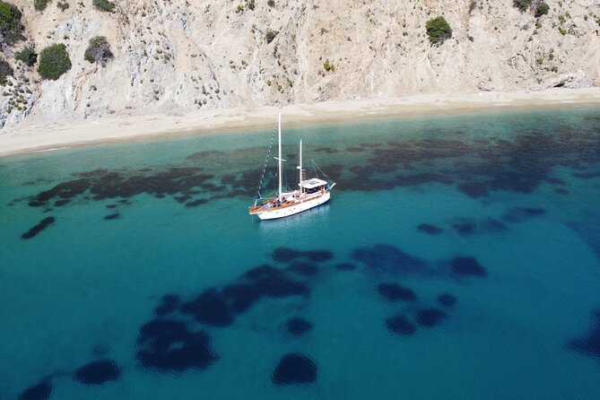 All-Inclusive Sailing Cruise-Skiathos & Nearby Islands with Lunch - The first swim stops around Skiathos