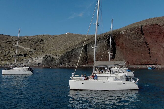 ALL-INCLUSIVE: Santorini Caldera Cruise with Greek Meal & Drinks - Starting at Vlychada Marina on Santorini’s south coast