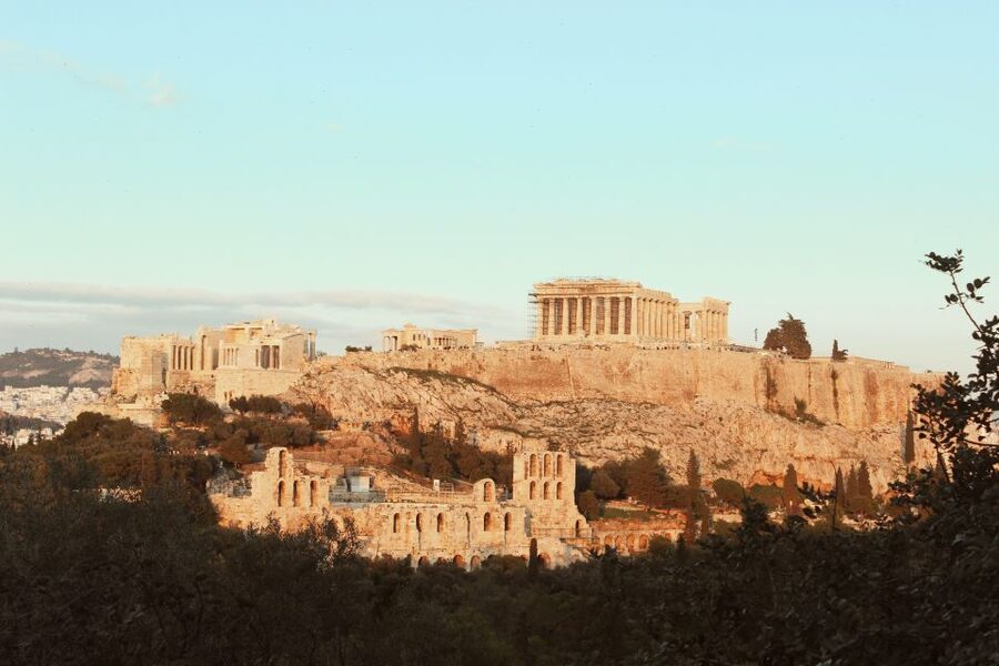 Amazing Athens: Capturing Memories amidst the Acropolis View - Aeropagus Hill and the Acropolis Photo Stop