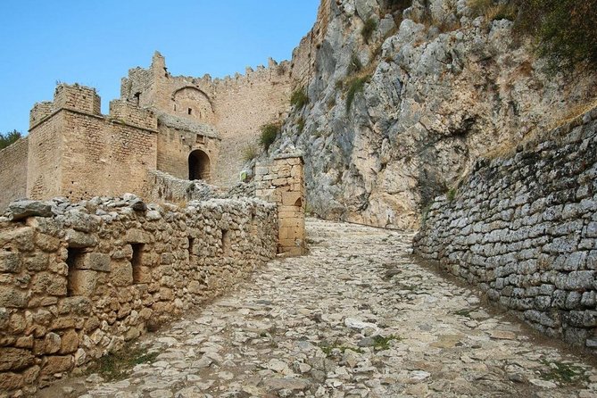 Ancient Corinth, Epidaurus, Nafplio full day private tour from Athens - Bourtzi and Acronauplia frame the harbor