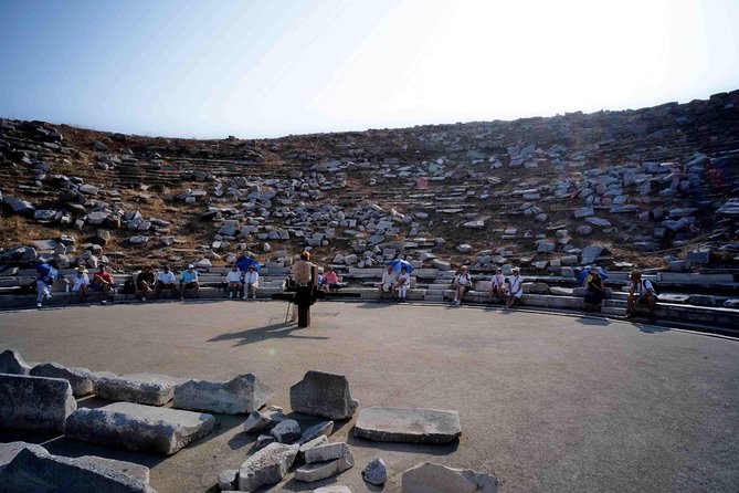 Ancient Delos Tour - Walking the Temple of Apollo and Sacred Way