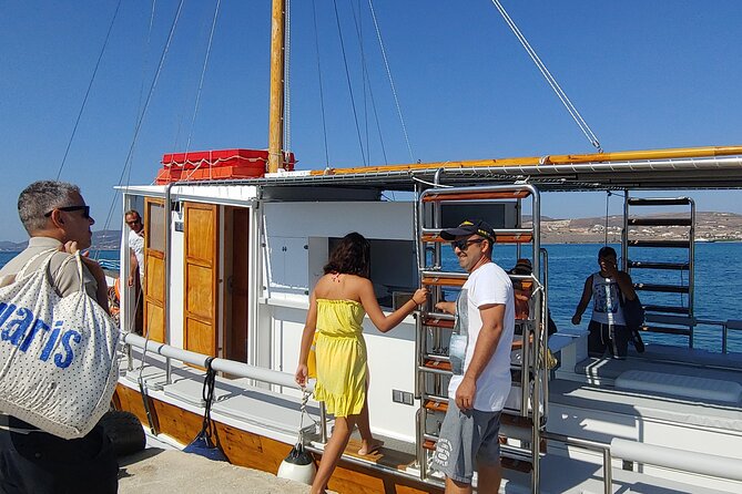 Antiparos & Despotiko Kaiki Cruise — Coves, Swim & BBQ - A 10:00 start from Pounta Port