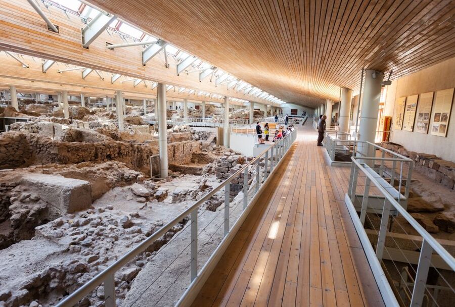Archaeological Bus Tour To Akrotiri Excavations & Red Beach - Is $57 plus €20 a fair price?