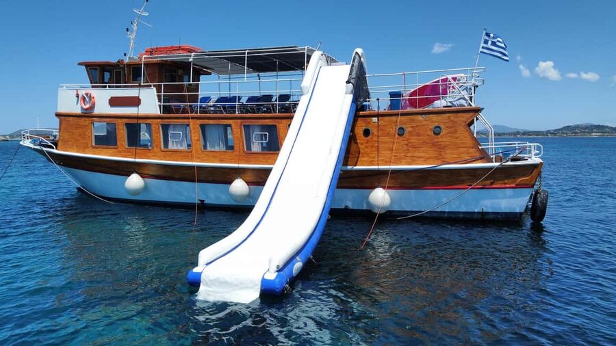 Argostoli: Full-Day Boat Cruise with Lunch - Vardiani Island, the quiet Rabbit Island
