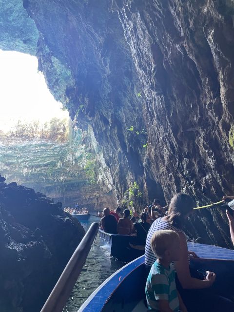 Argostoli: Melissani Lake, Drogarati Cave, and Myrtos Beach - What to bring and who should book