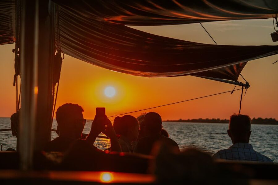 Argostoli: Sunset Cruise with Swim Stops, Dinner, and Wine - Key reasons this cruise works so well