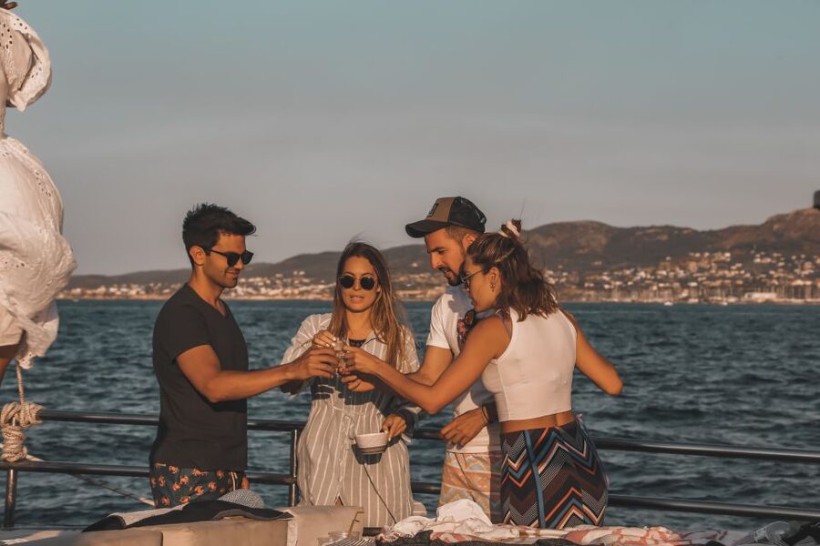 Athens: 3-Hour Sunset Cruise with Swim Stop, Snacks & Drinks - The swim stop and jump from the boat