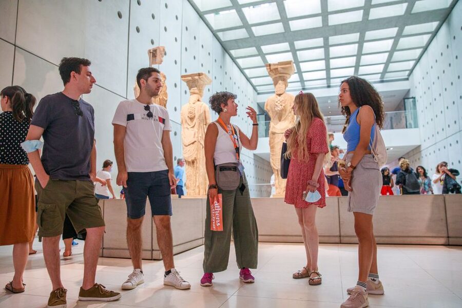 Athens, Acropolis & Museum Tour without Tickets - The Acropolis Museum at about 2 p.m.