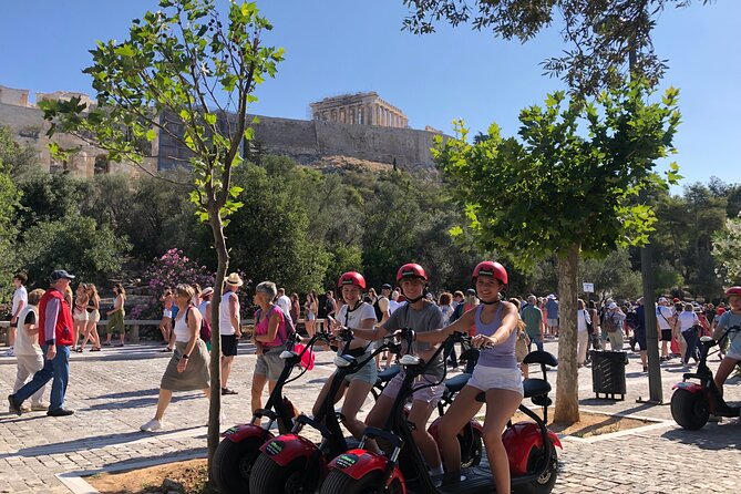Athens Acropolis Official E-Scooter Guided Tour Fat E-Bike - Starting near Chatzichristou Street