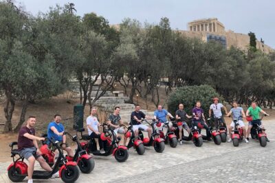 Athens Acropolis Official E-Scooter Guided Tour Fat E-Bike