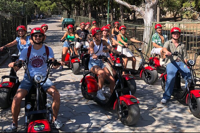 Athens Acropolis Official E-Scooter Guided Tour Fat E-Bike - Gazi and the ride through central Athens