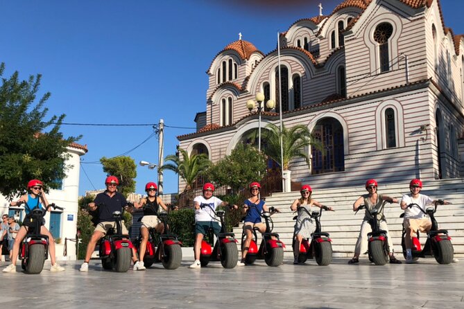 Athens Acropolis Official E-Scooter Guided Tour Fat E-Bike - The First Cemetery of Athens and the Temple of Hephaistos