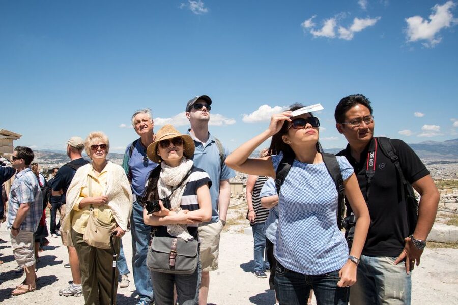 Athens: Acropolis, Parthenon & Acropolis Museum Guided Tour - The Parthenon and Athens below