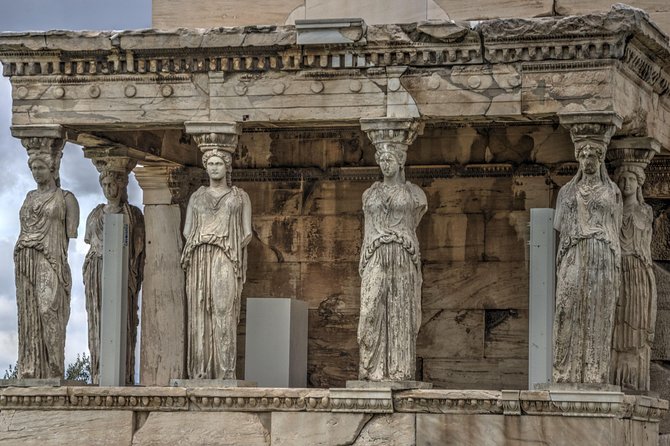 Athens: Acropolis, Parthenon and Acropolis Museum Guided Tour - The unusual design of the Erechtheion
