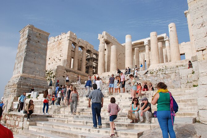 Athens: Acropolis, Parthenon Guided Walking Tour - The Unusual Design of the Erechtheion