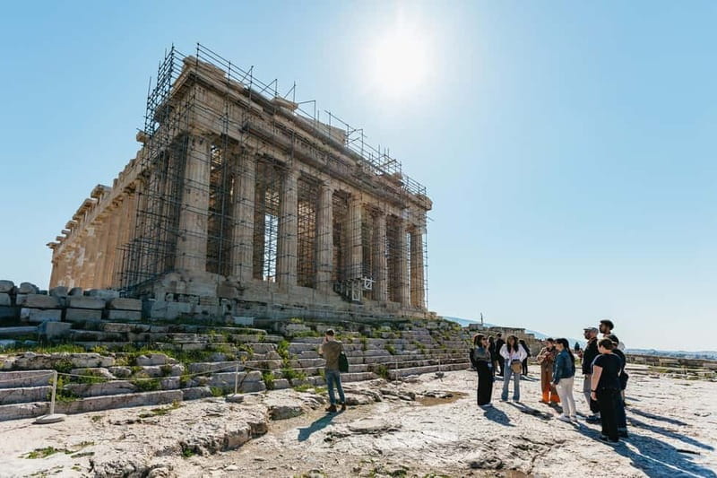 Athens: Acropolis Sunset Tour with Optional Fast-Track Entry - The climb onto the sacred rock