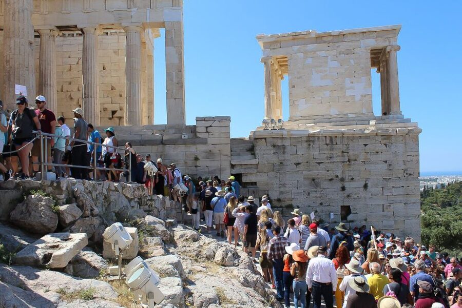 Athens: Acropolis Ticket with Multilingual Audio Guide - Reaching the Belvedere viewpoint