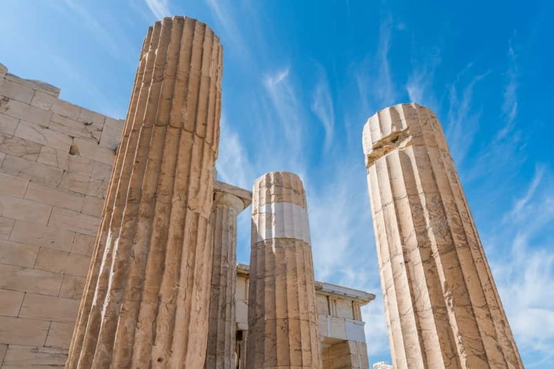 Athens: Acropolis Tour with Licensed Guide - Propylaea, the monumental gateway