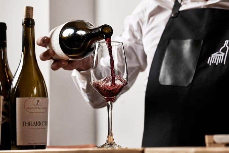 Athens: Acropolis Wine Tasting with Cheese and Olives - What the 1.5-hour schedule feels like