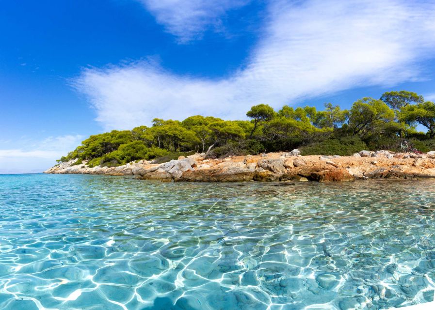 Athens: Aegina, Agistri & Metopi Swimming Cruise with lunch - Aegina: pistachios, harbor life, and optional history