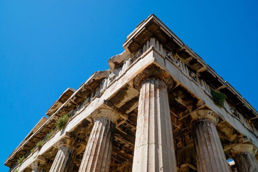 Athens: Ancient Agora E-Ticket and Audio Tour - The Temple of Hephaestus and the opening story