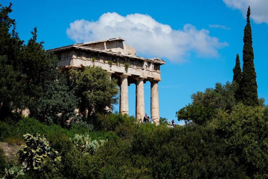 Athens: Ancient Agora E-Ticket and Audio Tour - Entering through the Ancient Agora gate