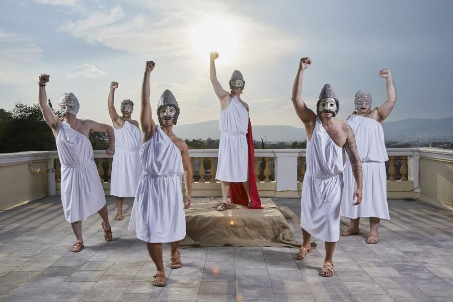 Athens: Ancient Greek Theater Performance - A present-day tourist wakes up in ancient Athens