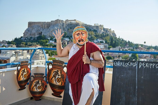 Athens: Ancient Greek Theatre Murder Mystery Experience - Rooftop views and the best time of day