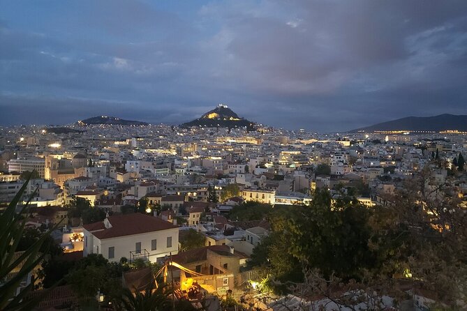 Athens at Night Small-Group Walking Tour with Dinner - Temple of Hephaestus before the meal